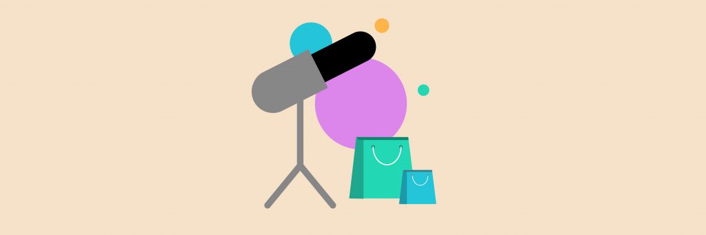Radio-Ads-Trends-Shopping-Bags-Microphone