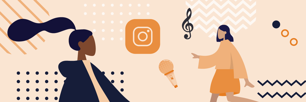 how to add music to insta posts