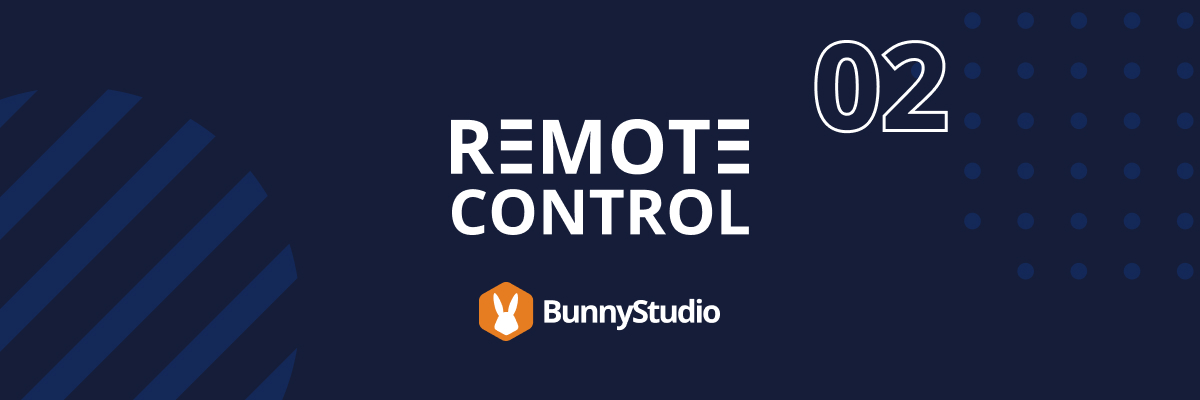 remote control podcast, episode 2, bunny studio